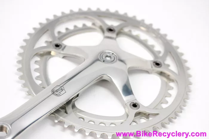 ~NOS Campagnolo C-Record Crankset: 172.5mm - 53/42t - 1987 2nd Gen (take-off)